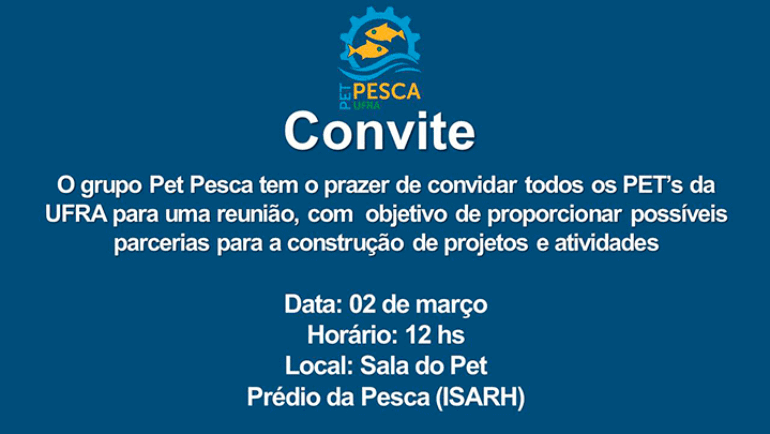 Invitation for PET Groups of the UFRA